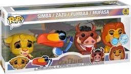 Funko Pop The Lion King actionfigurset (4-pack)