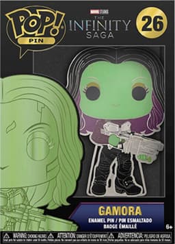 Funko Pin Badge Marvel Gamora märke