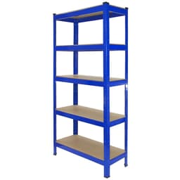 Monster Racking T-Rax Heavy Duty hyllor, blå, 75 cm B, 30 cm D