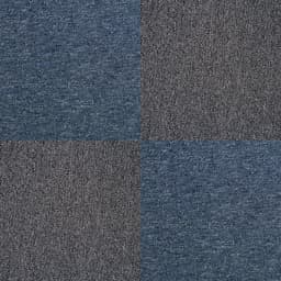 40 x Matta Kakel 10m2 / Storm Blue & Charcoal Black