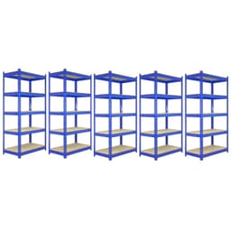 5 x Q-Rax 90 x 50 x 180cm Blå