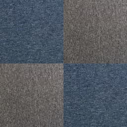 40 x Matta Kakel 10m2 / Storm Blue & Antracit