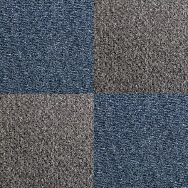 40 x Matta Kakel 10m2 / Storm Blue & Antracit