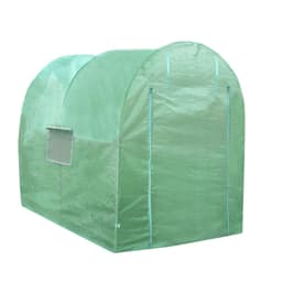 Galvanisert Polytunnel Drivhus 19mm 2 x 2,5m Utendørs