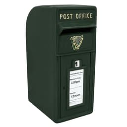 Royal Mail Postboks Grønn søyle Støpejernspost Postboks Veggmontert Post