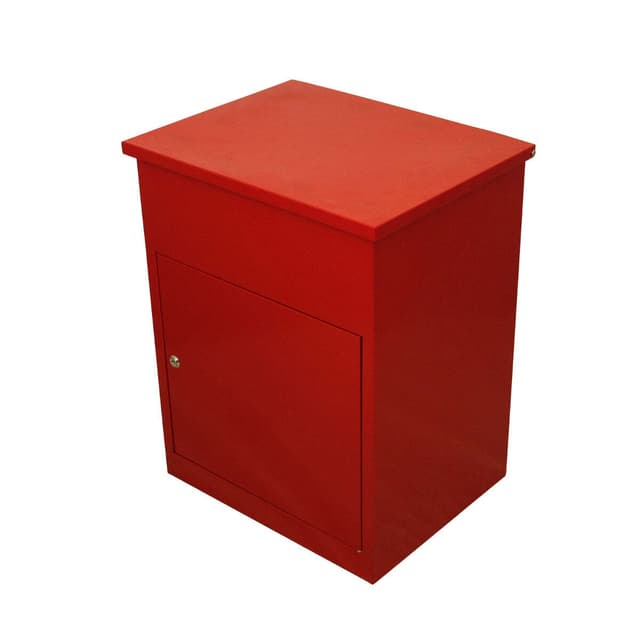 Paketlåda Postlåda Röd