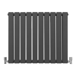 Designer flatpanelradiatorer 600x700mm – Antrasittgrå