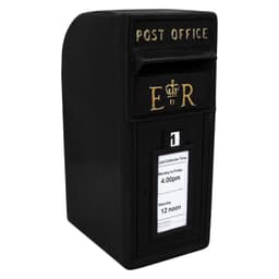 Svart Royal Mail Postbox