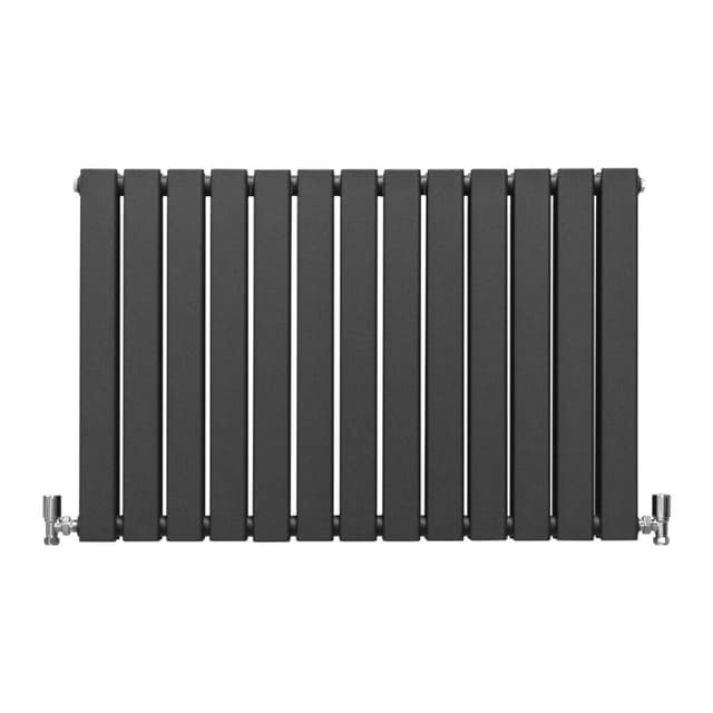 Designer fladskærms radiatorer antracitgrå 600mm x 910mm