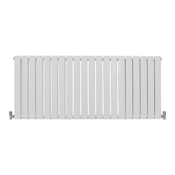 Designer Flat Panel Radiatorer Glans Hvid 600mm x 1400mm