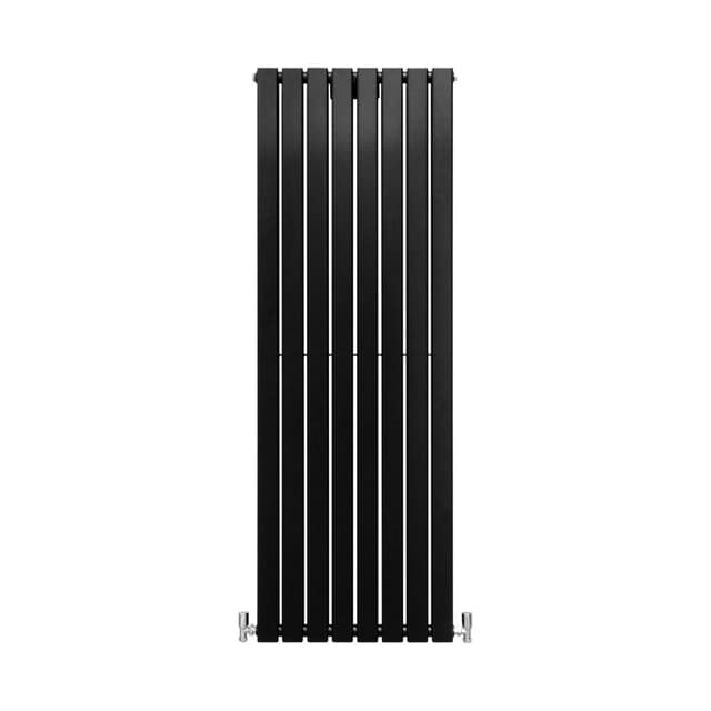 Designer Fladpanel Radiatorer Mat Sort 1600mm x 560mm