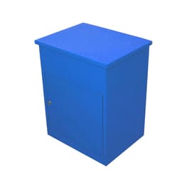 Paketlåda Postlåda Blå