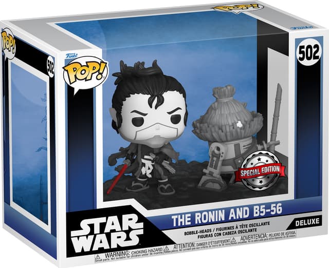 Funko Pop! Deluxe Exclusive Figuren Ronin och B5-56