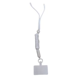 Mobilhalsband 5mm med fästbricka - Grå