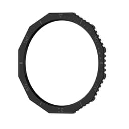 Tidsskala ramme for Samsung Galaxy Watch 6 Classic 43mm/SM-R950 Sort