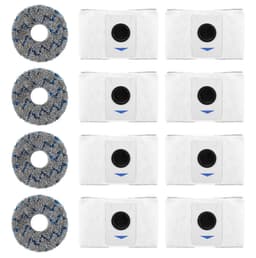 Støvposer mopp pads for Ecovacs X1, X1S Pro, T10, T10S Pro, T20 Pro, T20 Max
