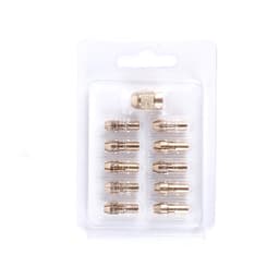 0,5-3,2 mm borkrone Chucks 11-delt Gull