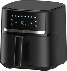 F&B Digital airfryer 6 L (musta)