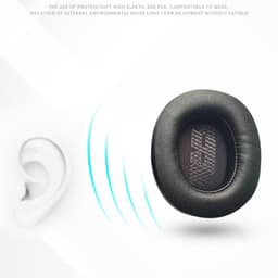 Udskiftningsørepuder til JBL Live 500BT Sort