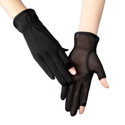 Ice silke mesh solkremhansker 1 par Åpen fingertype