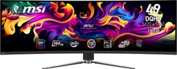 MSI MPG 491CQP 49" QHD/QDOLED/144Hz/0,03ms gamingskjerm