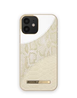 Atelier Case iPhone 12 / 12 Pro Cream Gold Snake