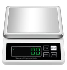 Elektroninen digitaalinen vaaka Valkoinen 10kg/0,1g