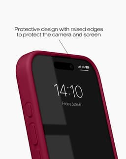 Silicone Case iPhone 16 Pro Max Cranberry