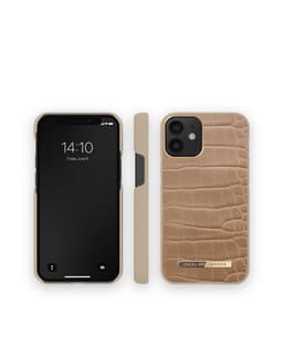 Atelier Case iPhone 12 Mini Camel Croco