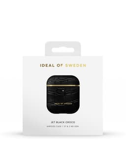 Atelier AirPods Case Jet Black Croco