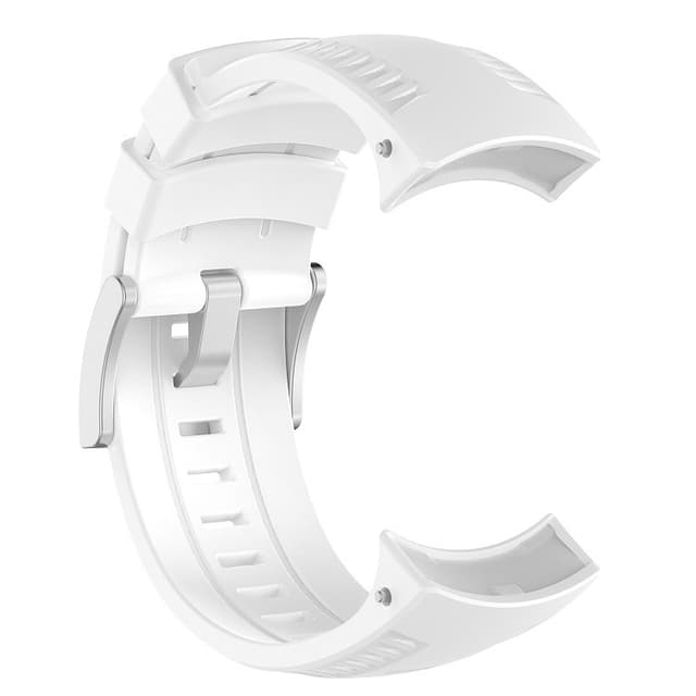 Silikoninen ranneke Suunto 9:lle Valkoinen