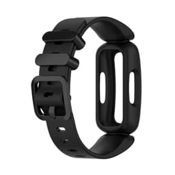 Silikonarmbånd for Fitbit Inspire 2, Fitbit Ace 3 Black