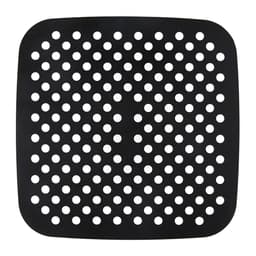 Silikoninnsats til Airfryer square 19x19 cm Sort