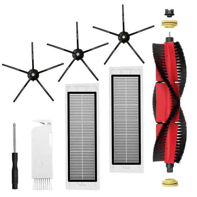 Tilbehør 8 deler Xiaomi Roborock S5 Max/S6 Pure/S6 MAXV/S50/S51/S55/S5/S60/S65/S6