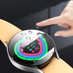 2-Pack herdet glass skjermbeskytter for Samsung Galaxy Watch 6 Classic 47 mm