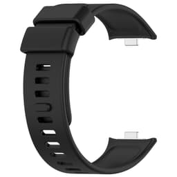 Silikoninen kellon rannekorvaus Redmi Watch 4/Xiaomi 8 Prolle Musta