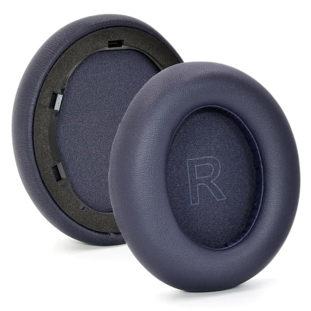 Memory foam udskiftningsørepuder til Anker Soundcore Life Q30/Q35 BT Mørkeblå