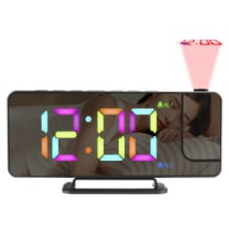 LED projektionsvækkeur