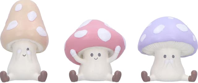 Nemesis Now Three Wise Toadstools actionfigursett