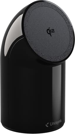 Unisynk Stand2 Qi2 wireless desk charger (black)