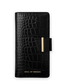 Cora Phone Wallet iPhone 12 MINI Jet Black Croco