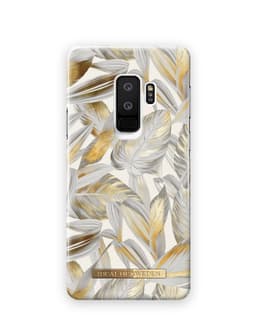 Fashion Case Galaxy S9 Plus Platinum Leaves