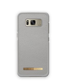 Saffiano Case Galaxy S8 Light Grey