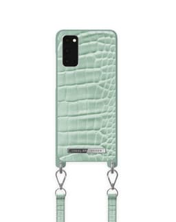 Atelier Necklace Case Galaxy S20 Mint Croco