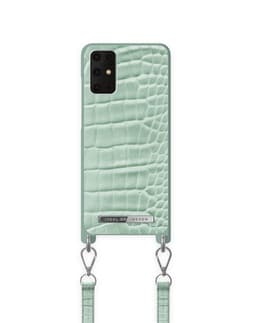 Atelier Necklace Case Galaxy S20 Plus Mint Croco
