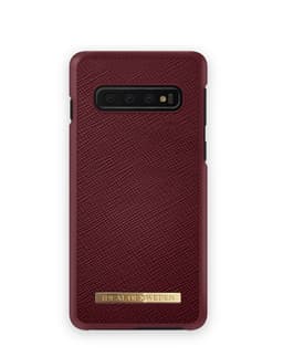 Saffiano Case Galaxy S10 Burgundy
