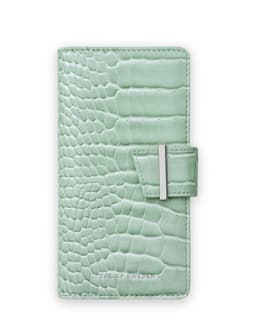 Cora Phone Wallet iPhone 8/7/6/6S/SE Mint Croco