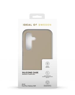 Silicone Case MagSafe Galaxy S24 Beige