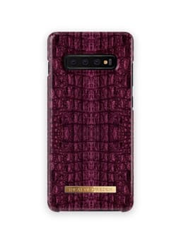 Fashion Case Galaxy S10+ Bur Croco