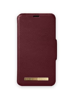 Fashion Wallet Galaxy S9 Burgundy